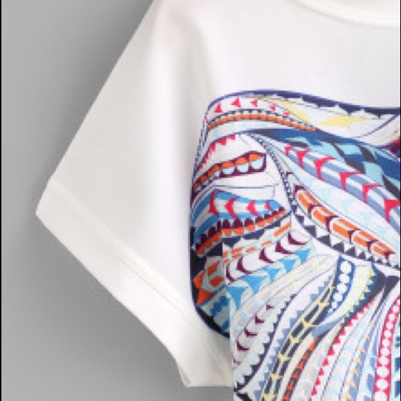 Aztec Print Elephant Tee - Picture 4 of 5